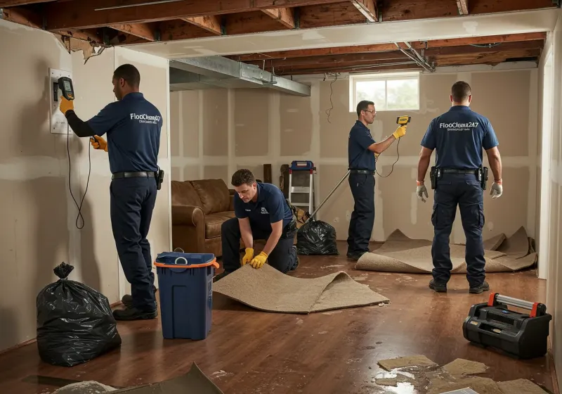Flood DamageMaterial Assessment and Debris Removal process in Fredericksburg, TX