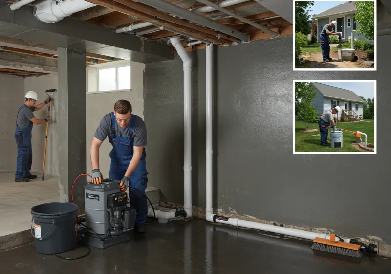Basement Waterproofing and Flood Prevention process in Fredericksburg, TX